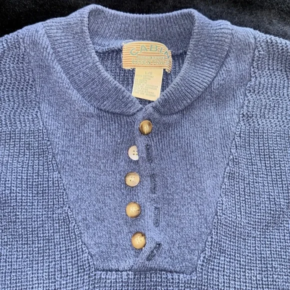 3/$30 Vintage Cabin Essentials Cotton Sweater - Picture 5 of 7